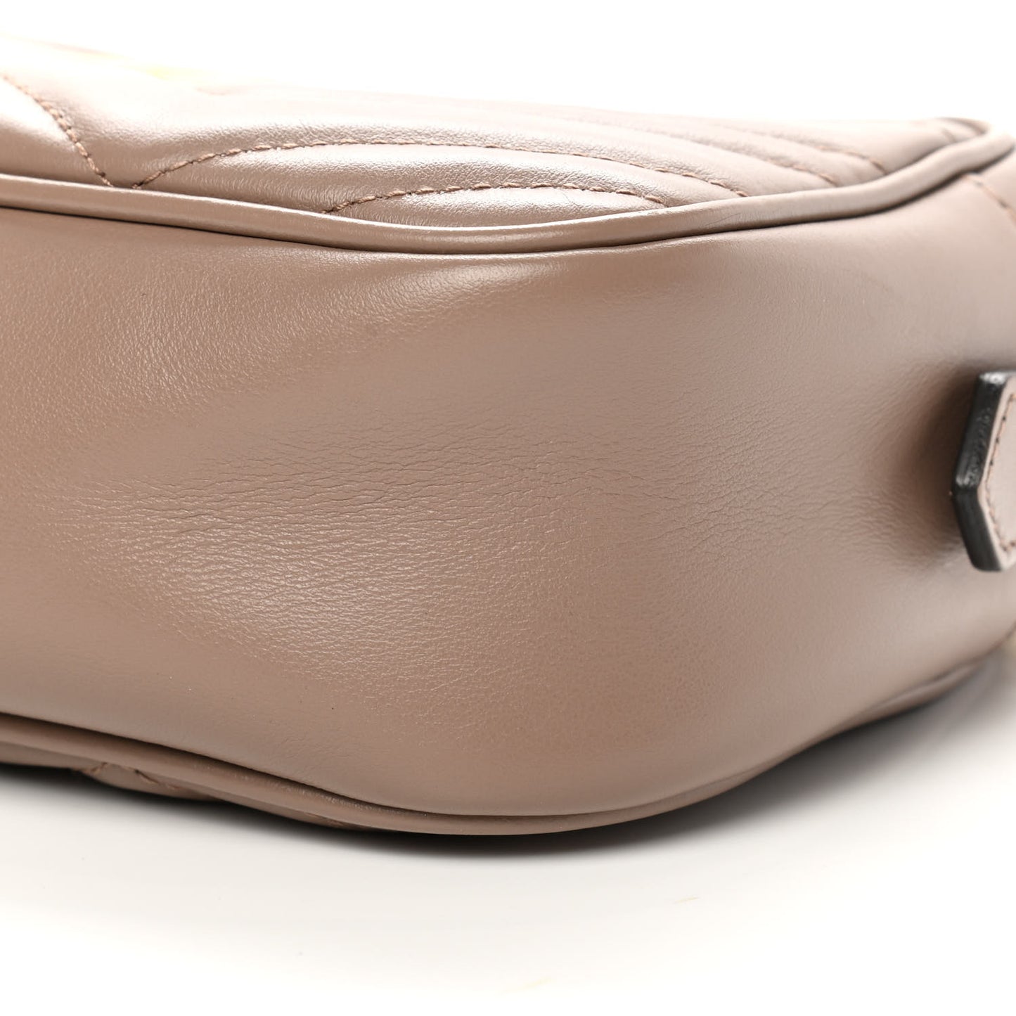 Calfskin Matelasse Small GG Marmont Chain Shoulder Bag Porcelain Rose