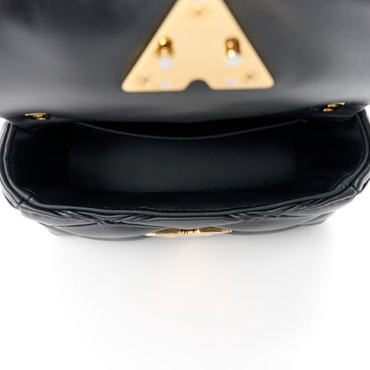 Louis Vuitton Lambskin Malletage Pico GO-14 Black 5 of 10