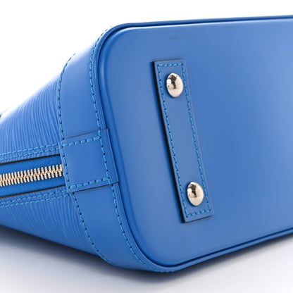 Louis Vuitton Epi Alma BB Lazuli 9 of 10