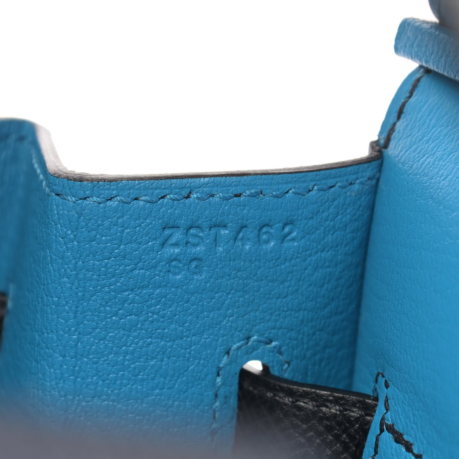 Hermes Epsom Casaque Birkin Sellier 30 Bleu Indigo Black Bleu Frida 7 of 11
