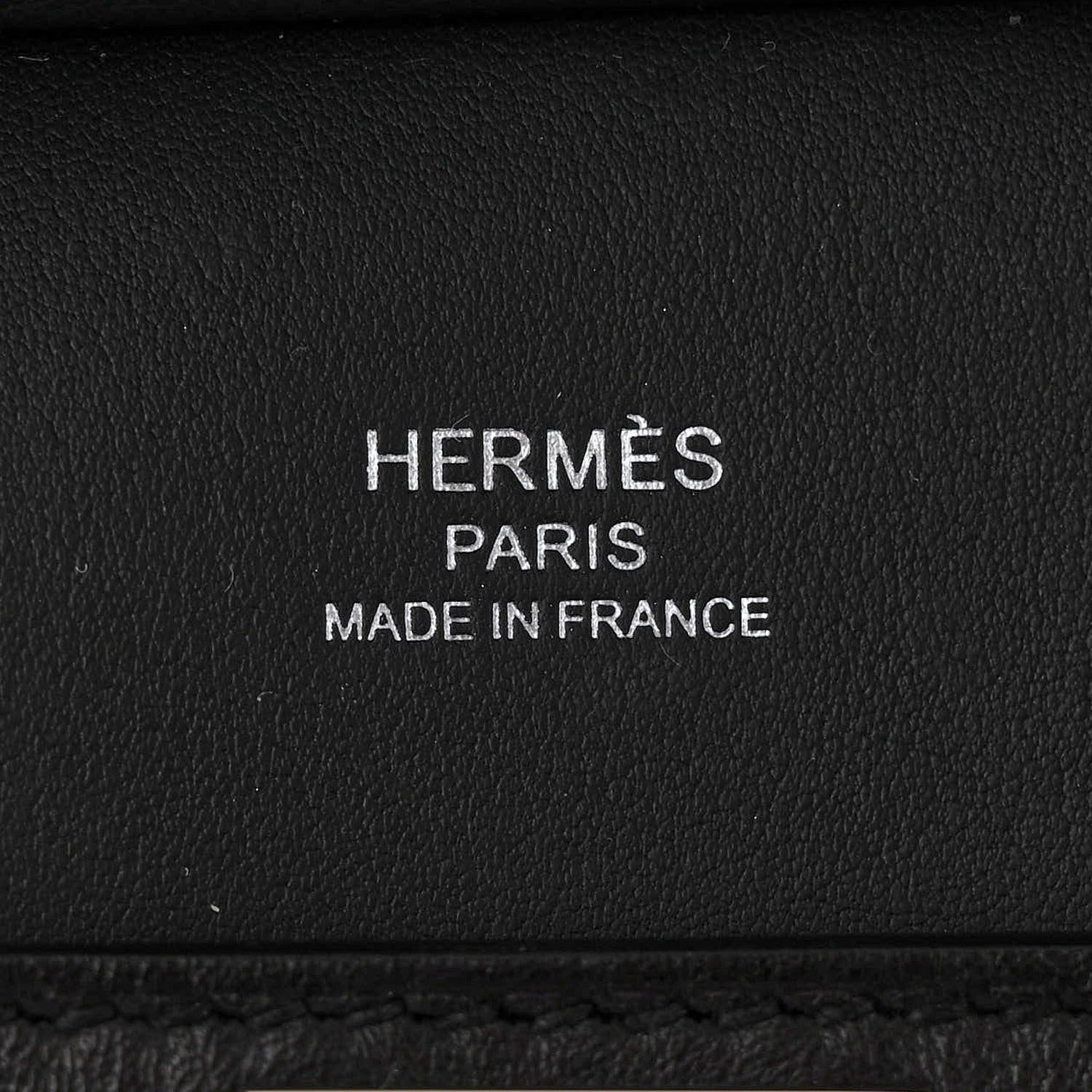 Hermes Evergrain Mini Jypsiere Black 6 of 12