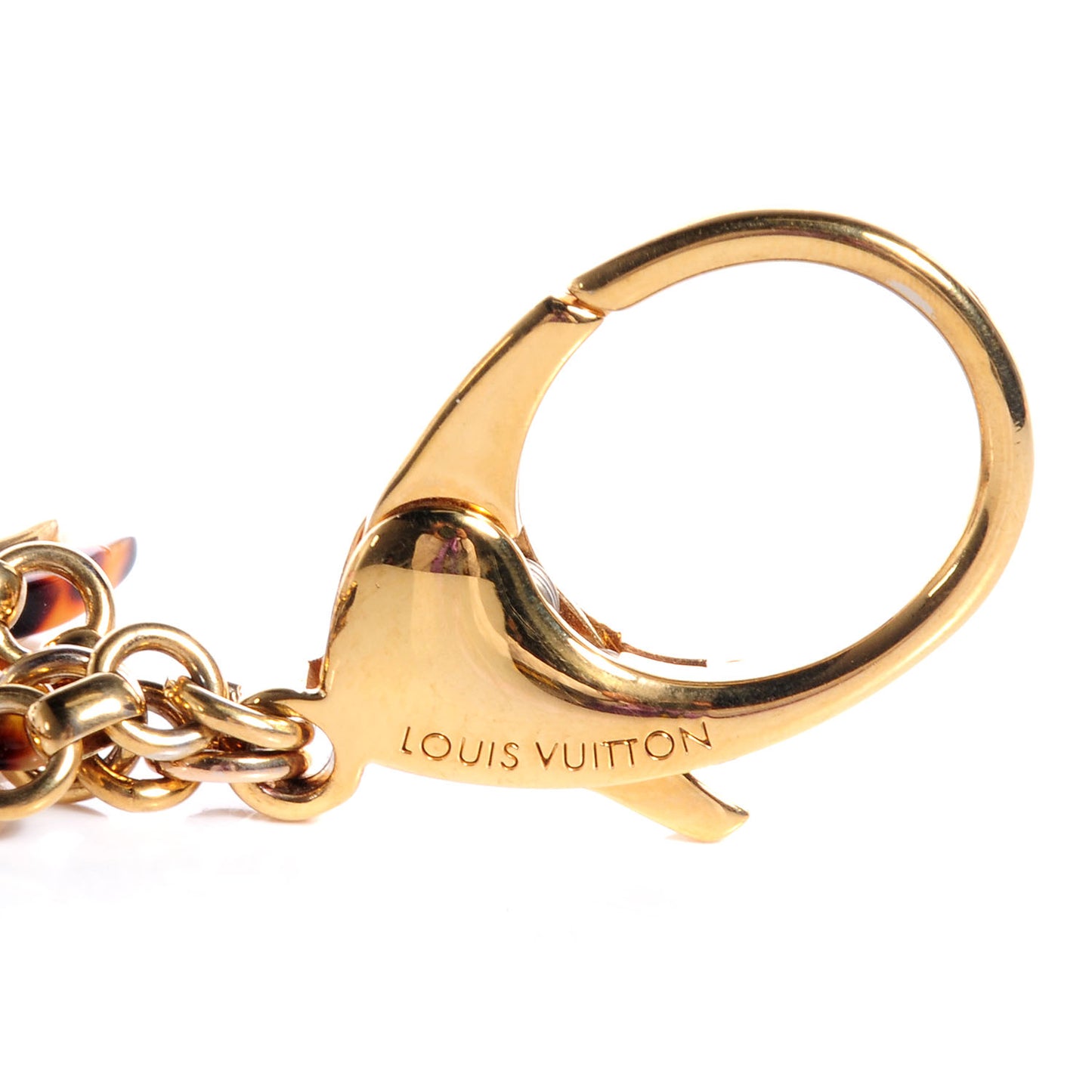 Insolence Bag Charm Ecaille