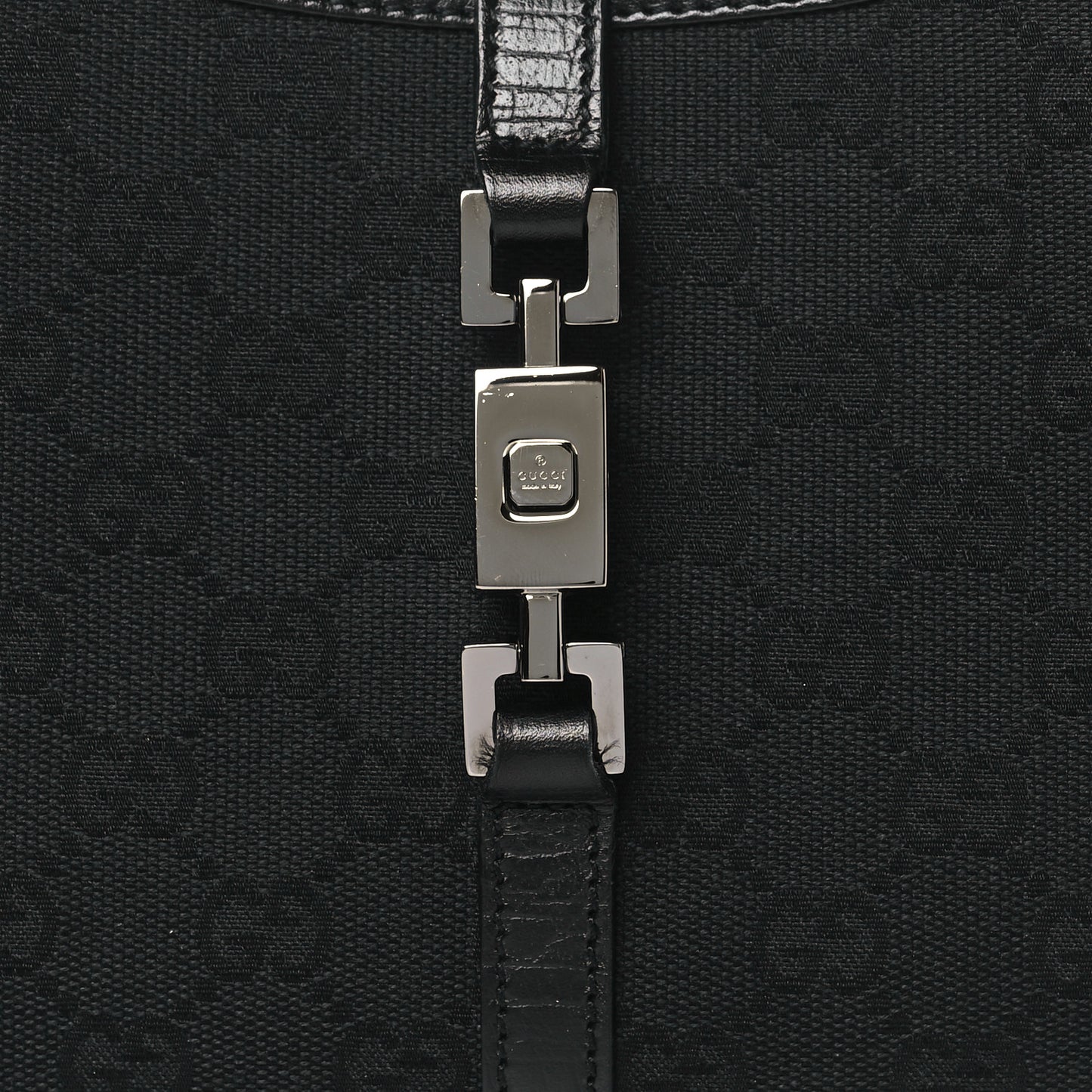Monogram Small Bardot Black