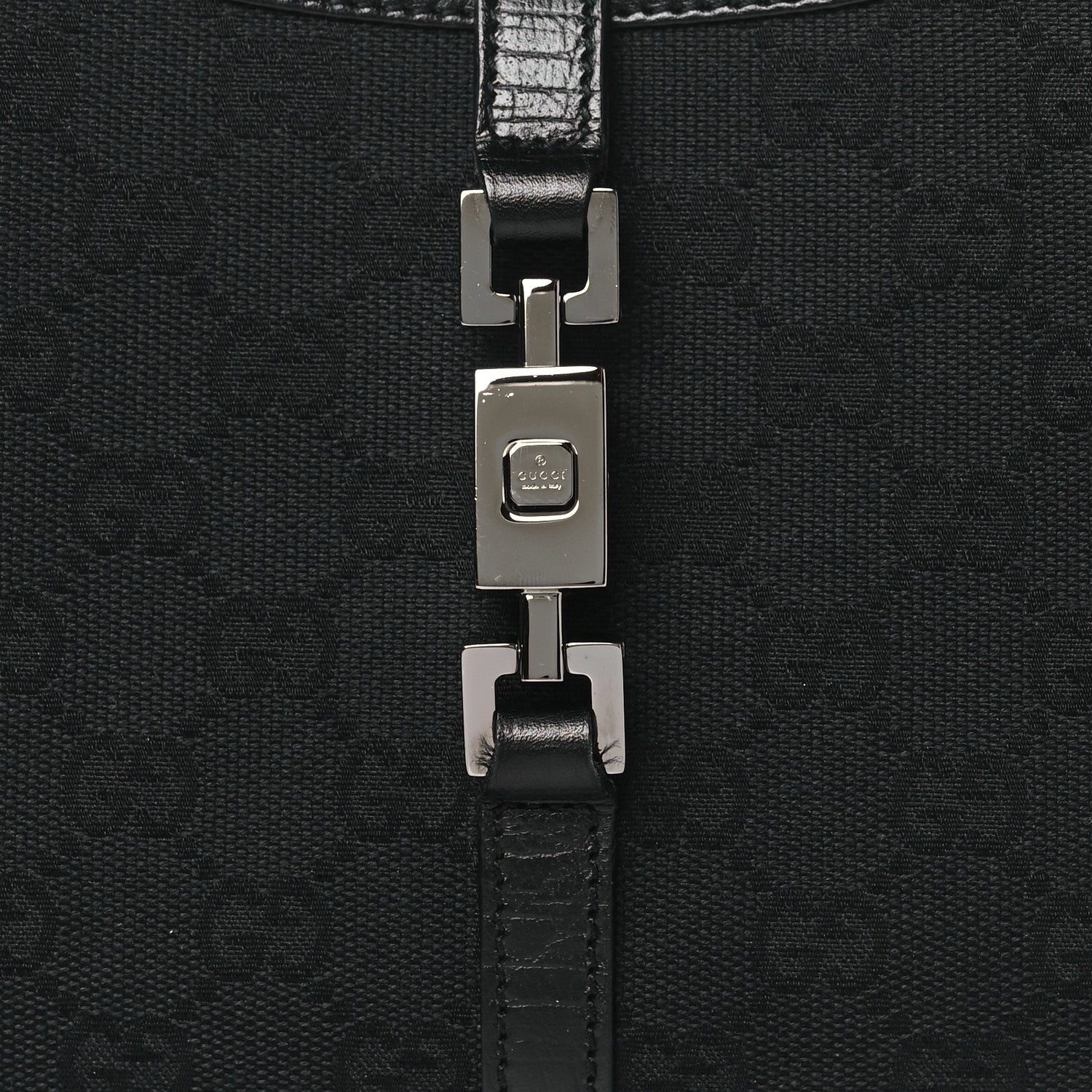 Gucci Monogram Small Bardot Black 8 of 11