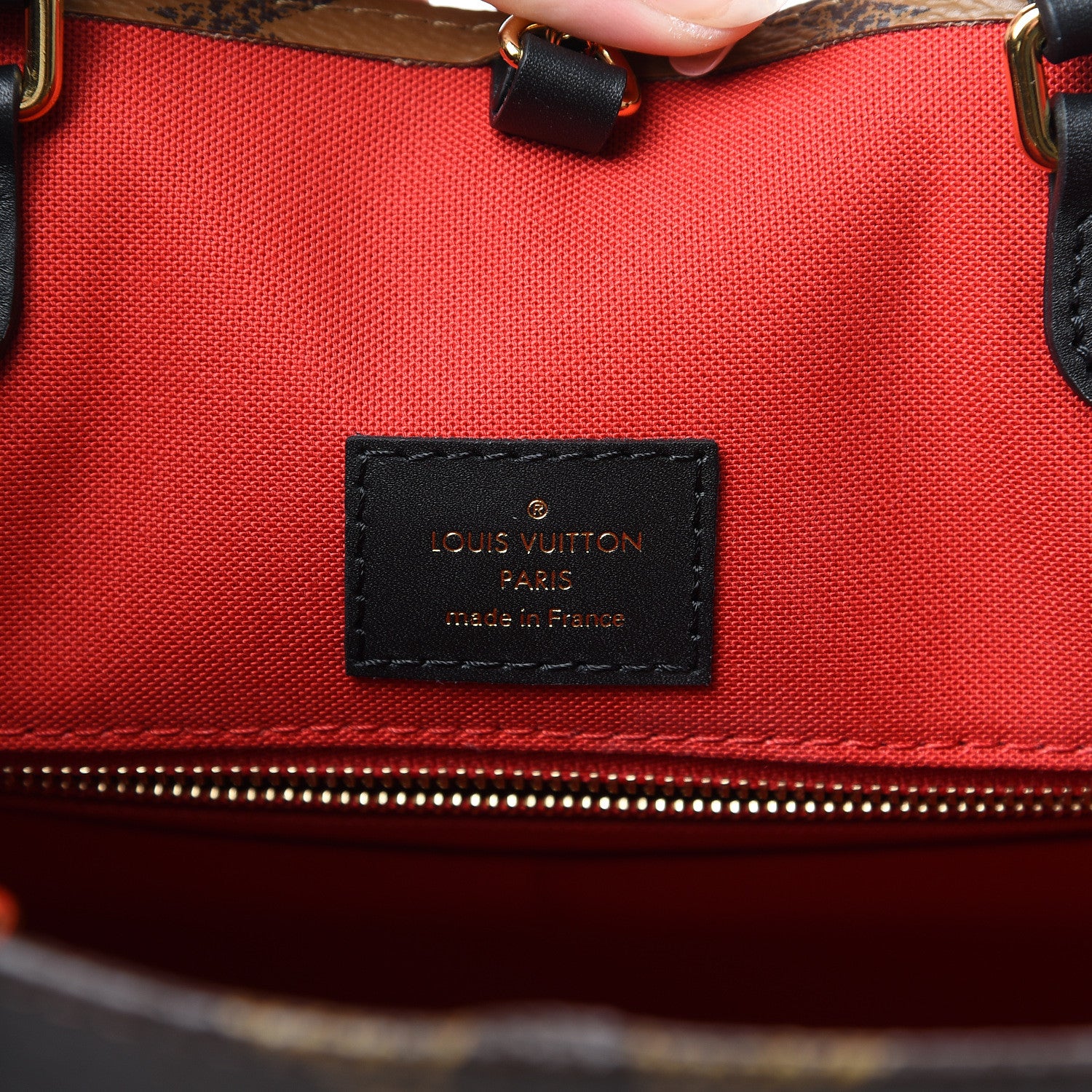 Louis Vuitton Reverse Monogram Giant Onthego MM 7 of 10