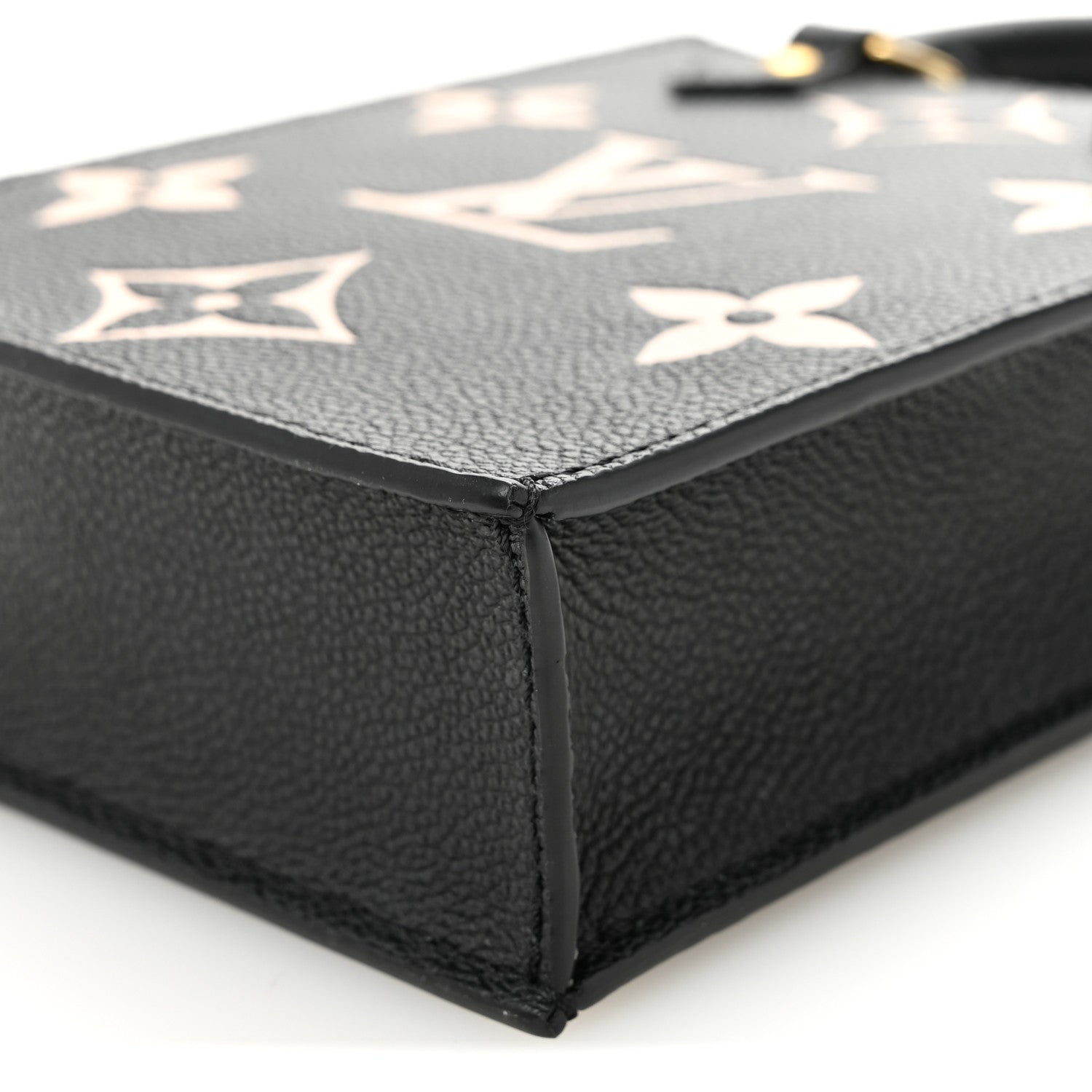 Louis Vuitton Empreinte Monogram Giant Petit Sac Plat Black Beige 9 of 9