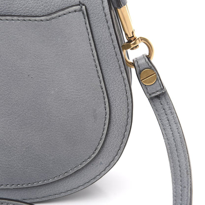 Chloe Calfskin Suede Small Nile Bracelet Bag Cloudy Blue 8 of 12