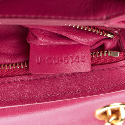 Celine Calfskin Quilted Small C Bag Pink 6 of 9