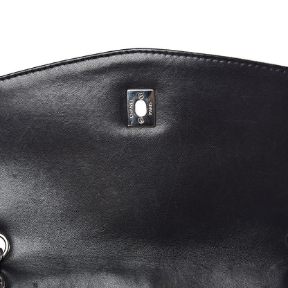 Chanel Lambskin Quilted Large Geometric Flap Black 9 of 16