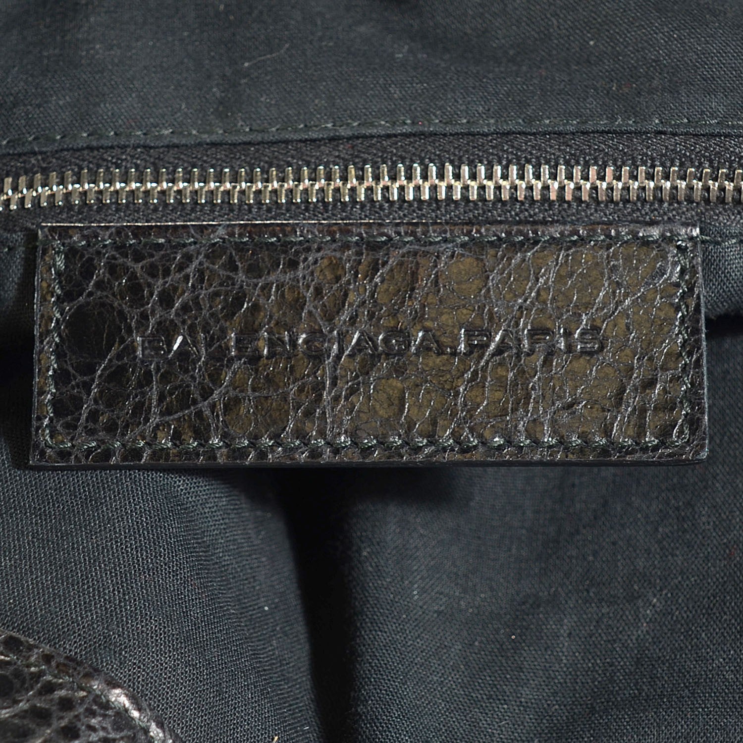 Balenciaga Agneau Giant 21 Silver Hardware Work Black 7 of 12