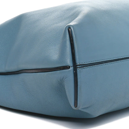Loewe Calfskin Small Flamenco Knot Hobo Stone Blue 9 of 10