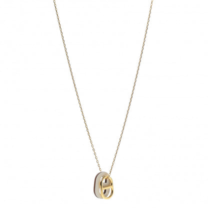 Hermes Swift O'Maillon Pendant Necklace Nata 1 of 7