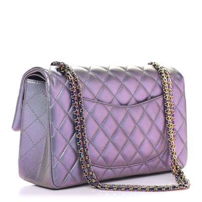 Chanel Iridescent Lambskin Quilted 2.55 Reissue 226 Flap Light Purple 3 of 10