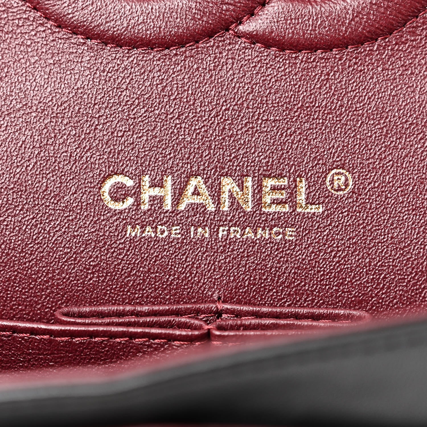 Chanel Lambskin Quilted Medium Double Flap Black 6 of 13