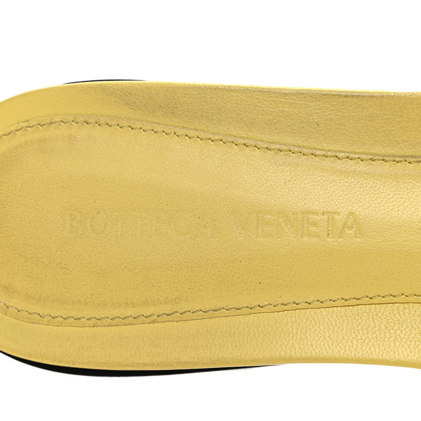 Nappa Matelasse Padded Flat Sandals 39 Pear