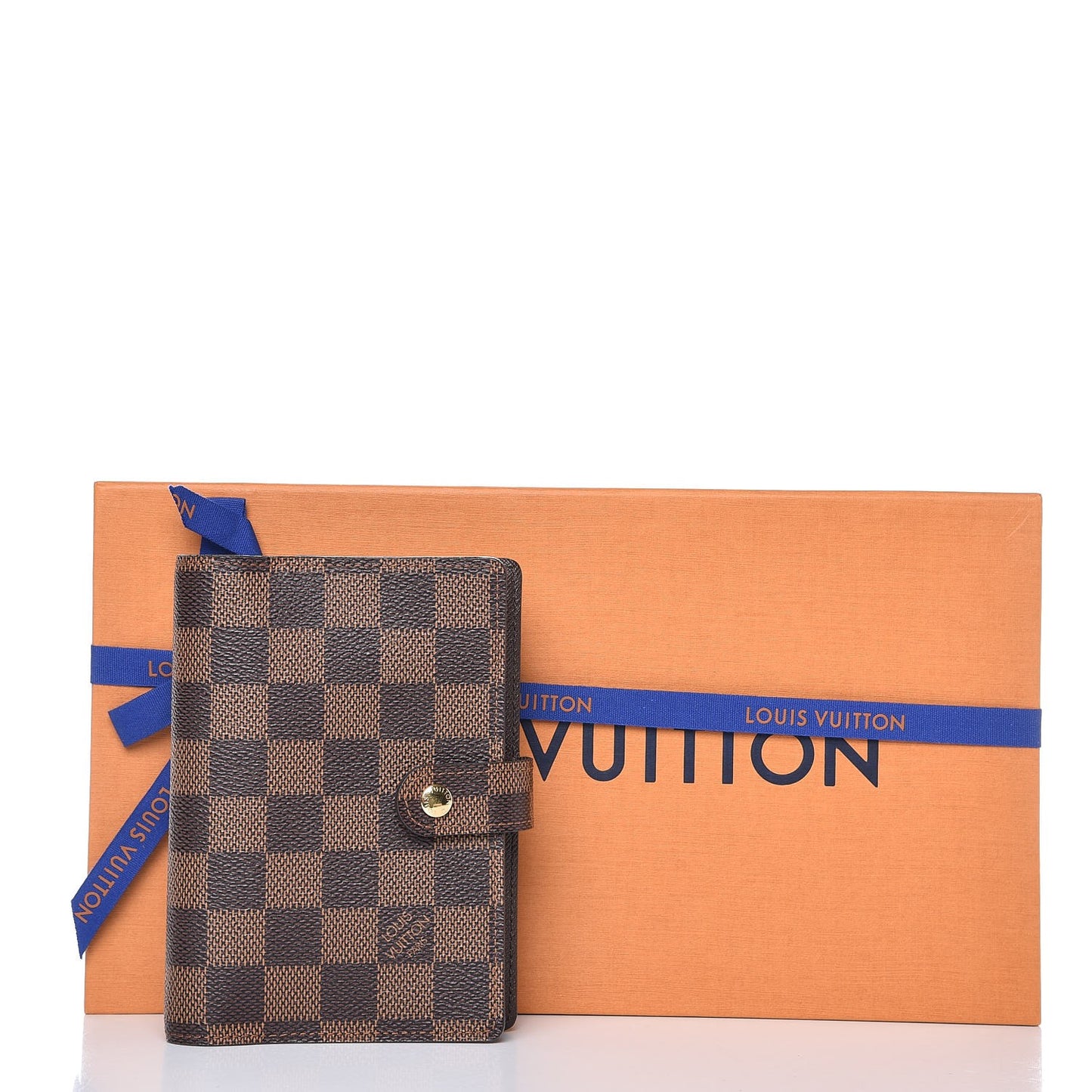 Damier Ebene Small Ring Agenda Cover