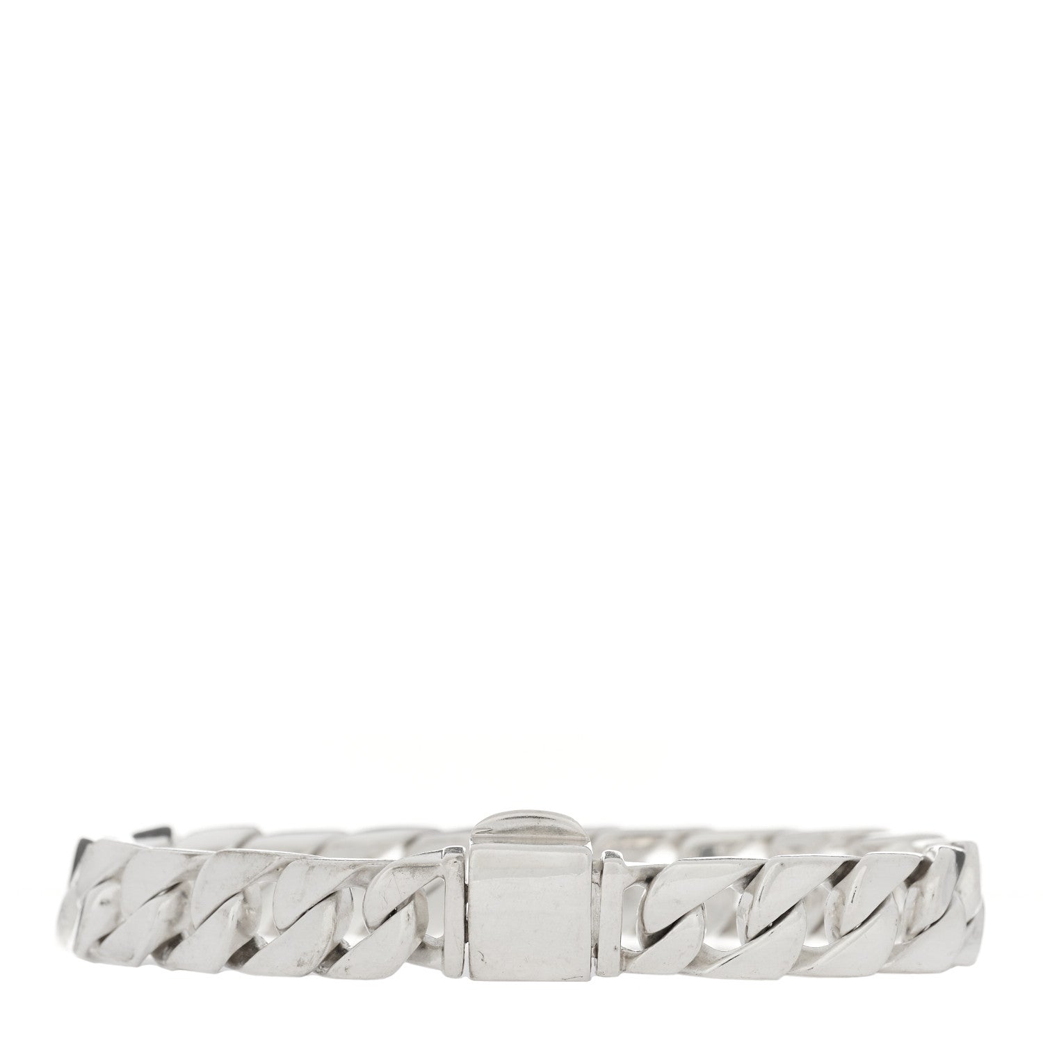 Tiffany Sterling Silver Curb Link Bracelet 2 of 3