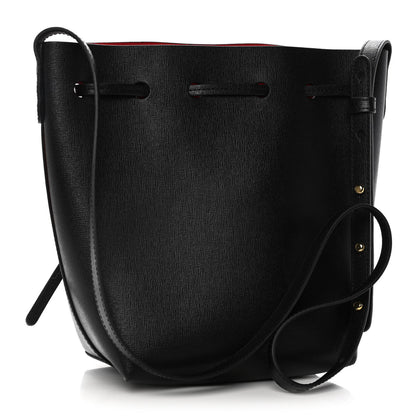Mansur Gavriel Saffiano Bucket Bag Black Flamma 3 of 11