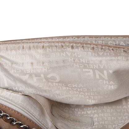 Chanel Lambskin Chain Flap Beige 8 of 20