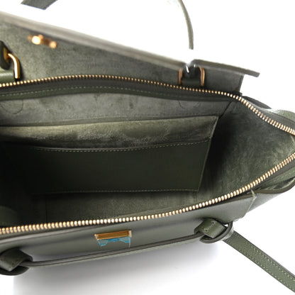 Celine Grained Calfskin Micro Belt Bag Army Green 4 of 4