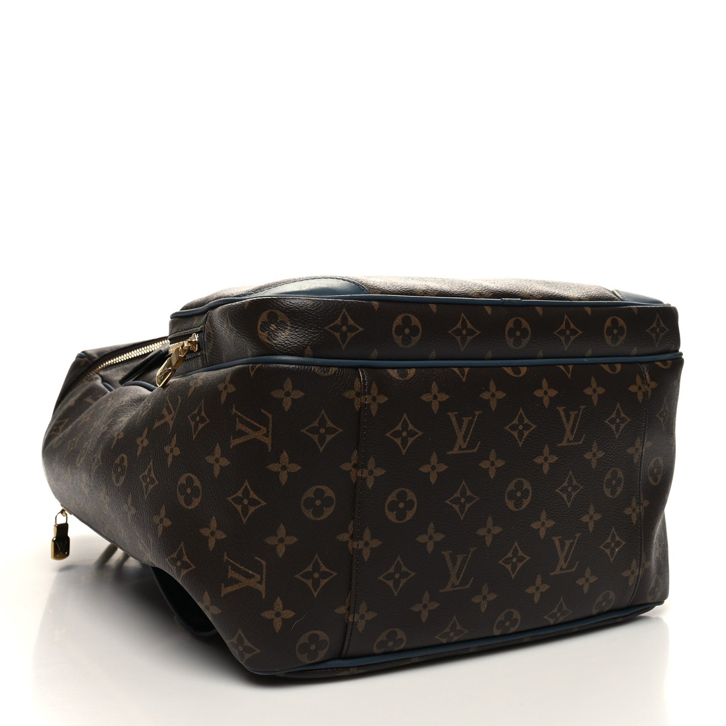 Monogram Cuir Slate Backpack Blue