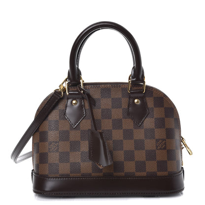 Louis Vuitton Damier Ebene Alma BB 1 of 9