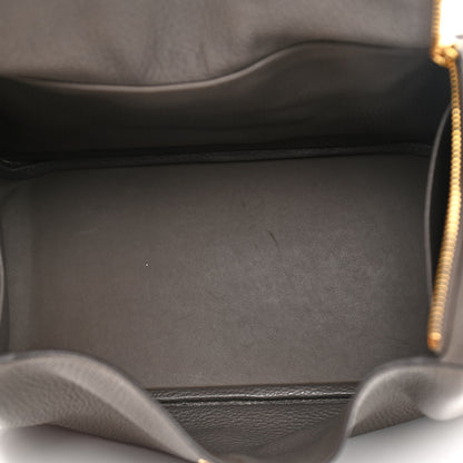 Hermes Taurillon Clemence Lindy 30 Etain 5 of 11