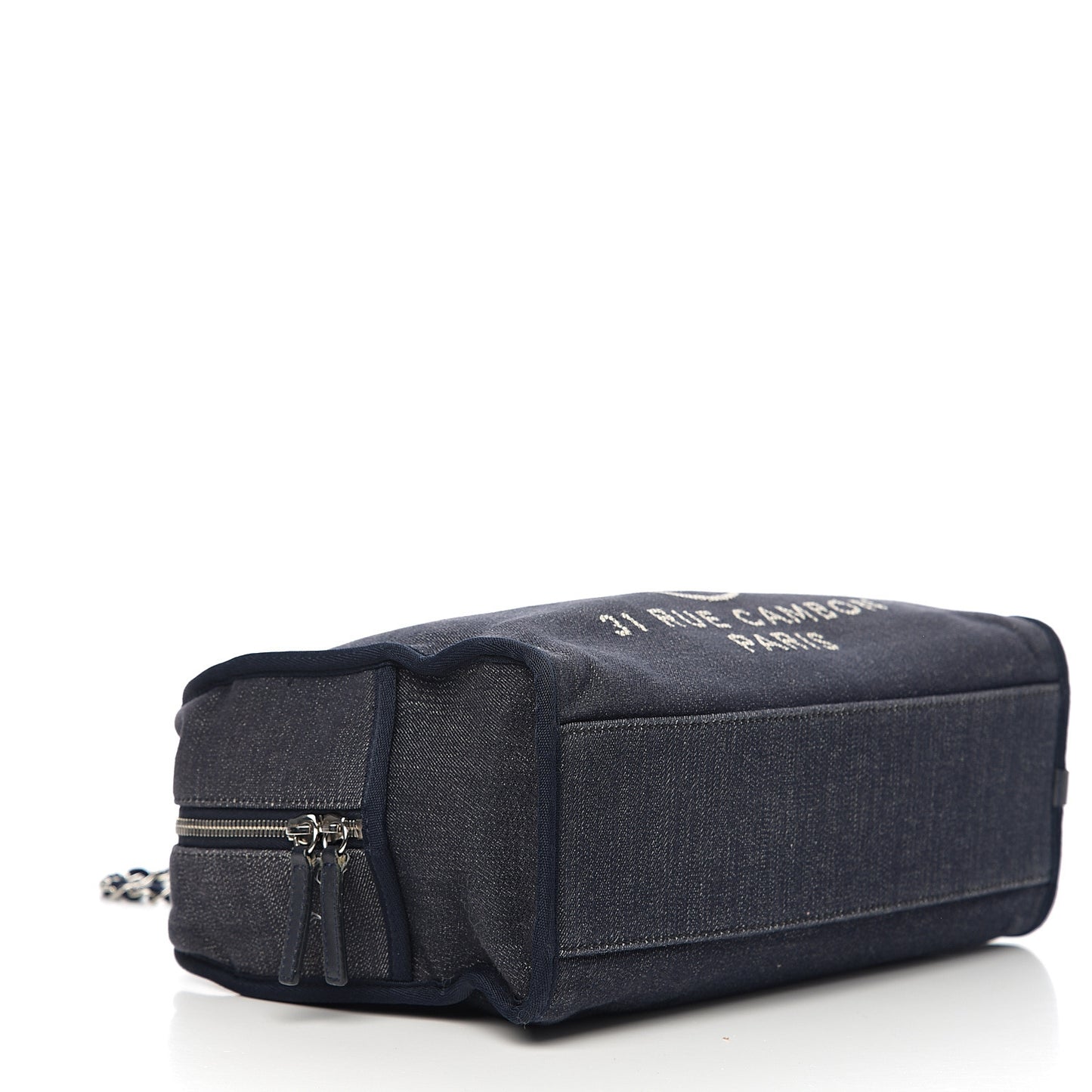 Denim Deauville Bowling Bag Dark Blue