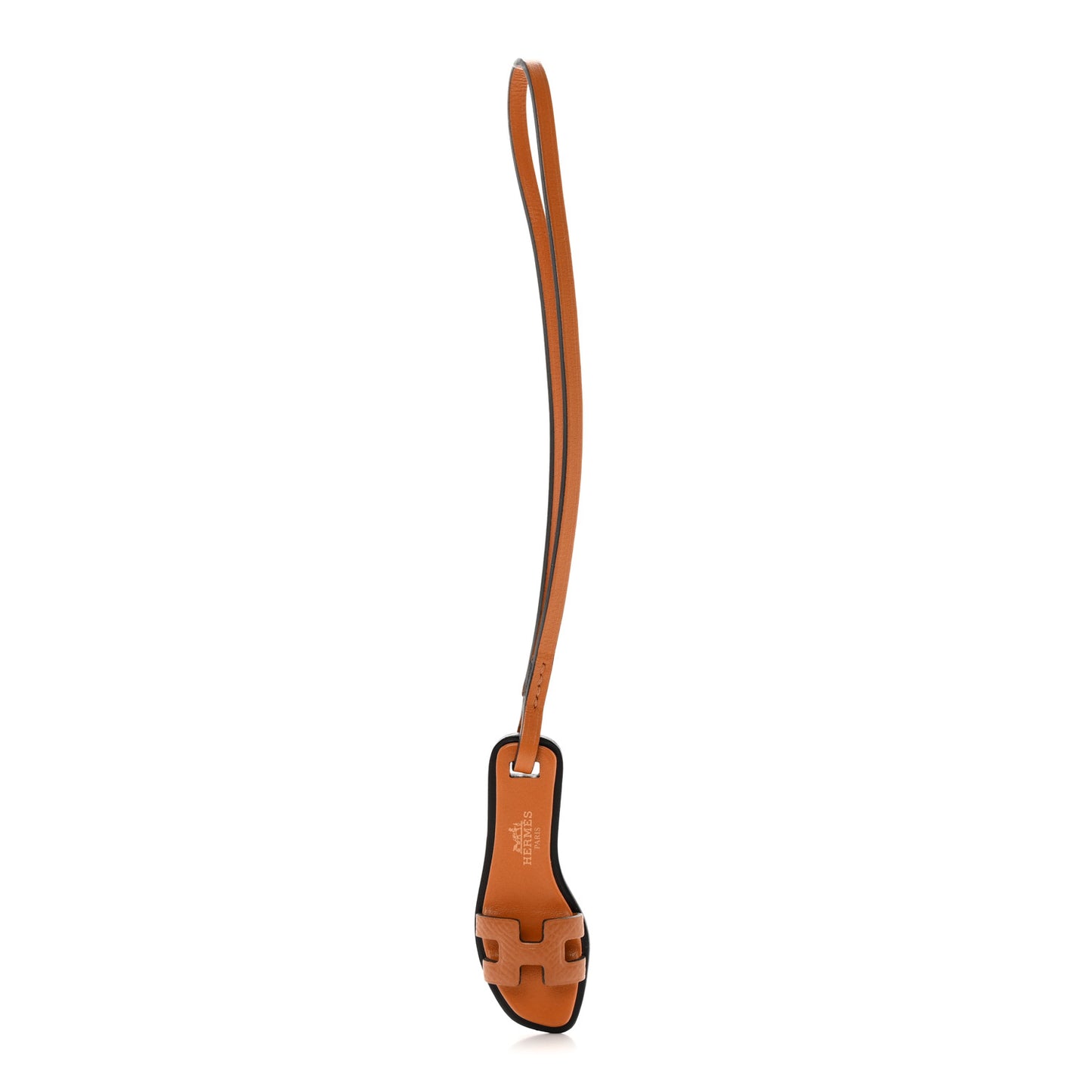Epsom Butler Calfskin Hunter Oran Nano Bag Charm Gold