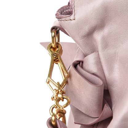 Miu Miu Vitello Lux Large Bow Bag Mughetto 11 of 15