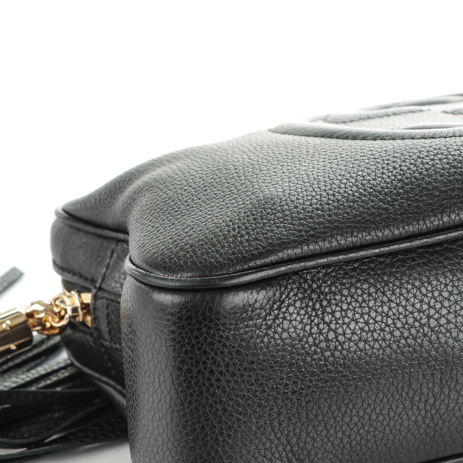 Gucci Pebbled Calfskin Small Soho Bowler Black 9 of 9