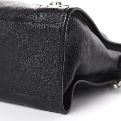 Balenciaga Chevre Silver Metallic Edge Hardware City Black 7 of 11