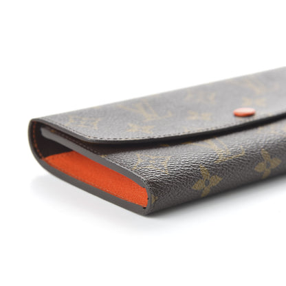 Louis Vuitton Monogram Emilie Wallet Piment 6 of 10