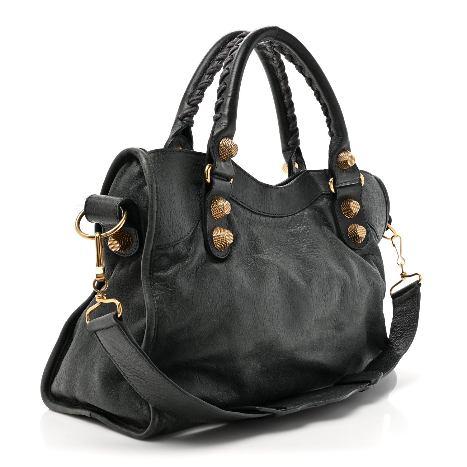 Balenciaga Agneau Giant 21 Gold Hardware City Anthracite 3 of 17