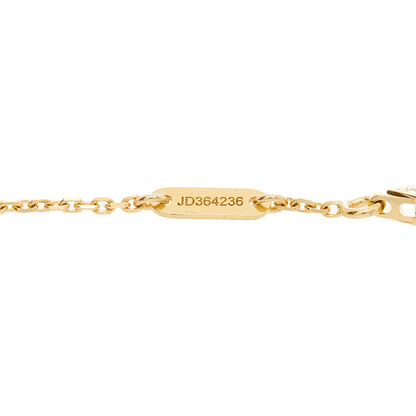 Van Cleef & Arpels 18K Yellow Gold Mother of Pearl Sweet Alhambra Bracelet 4 of 5