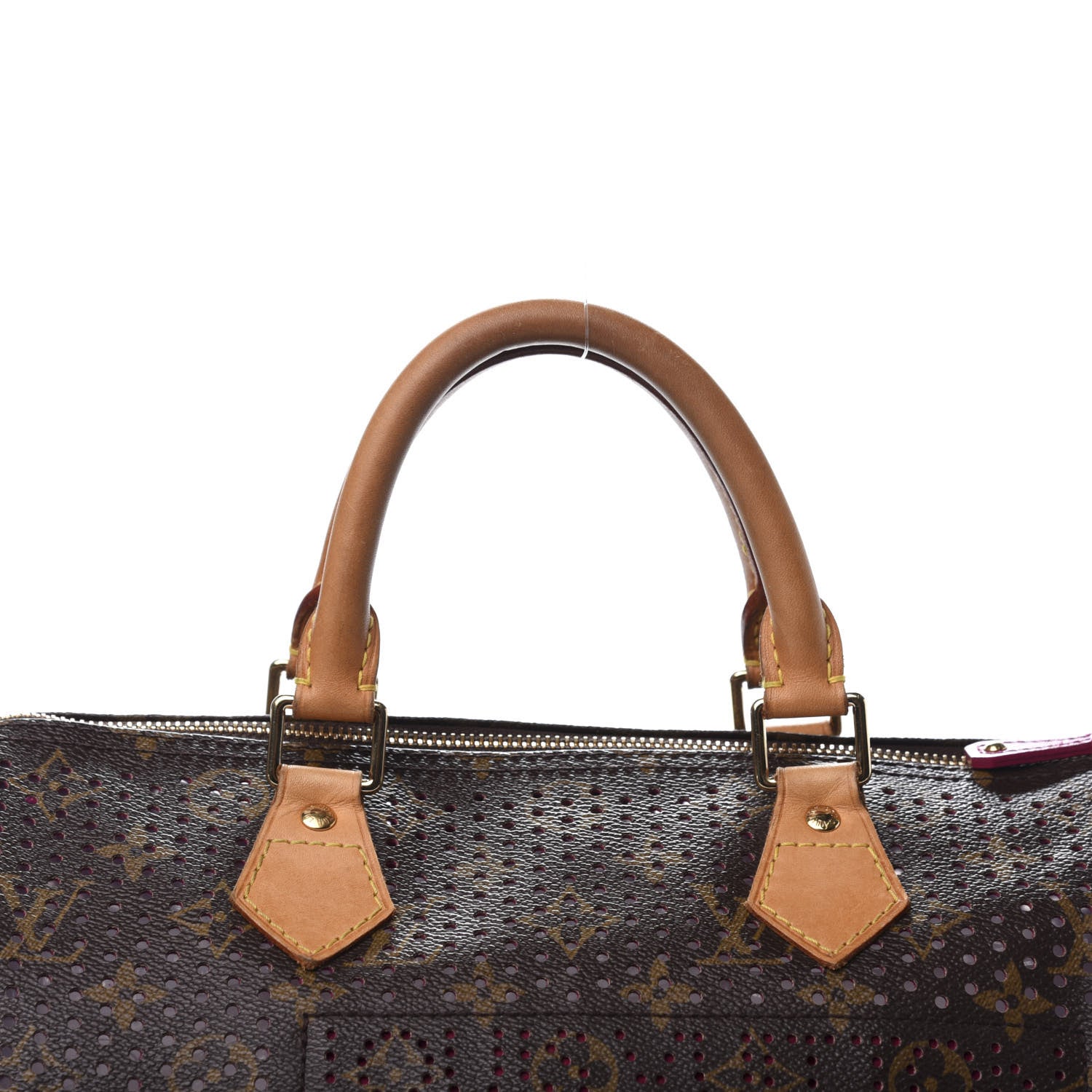 Louis Vuitton Monogram Perforated Speedy 30 Fuchsia 11 of 12