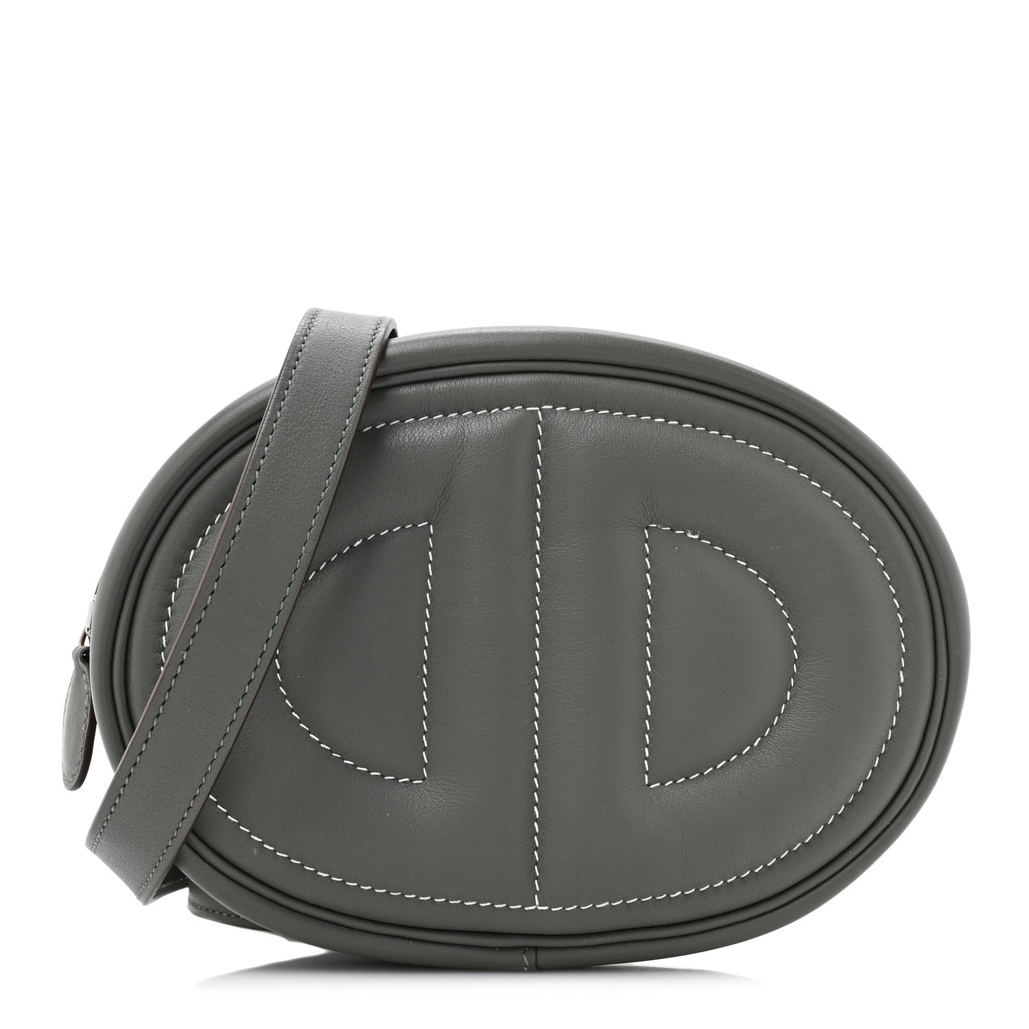 Hermes Swift Verso In The Loop Belt Bag Gris Meyer Graphite 1 of 9