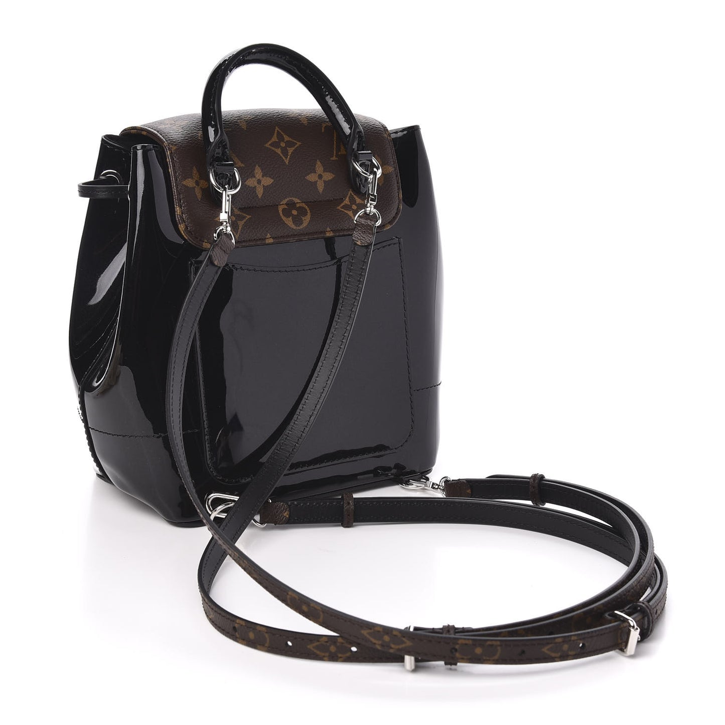 Patent Monogram Hot Springs Backpack Black