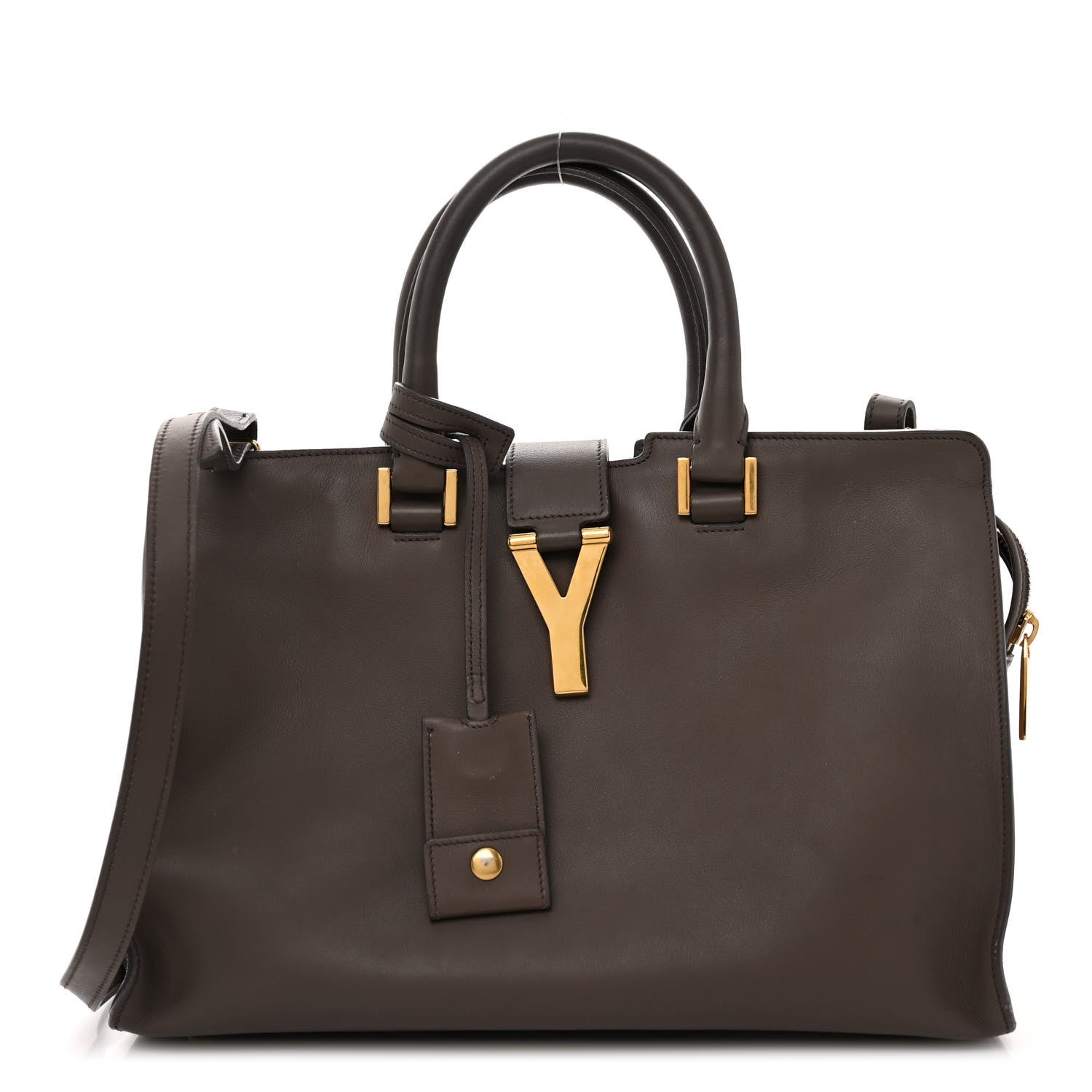 Saint Laurent Calfskin Small Classic Y Cabas Mousse 1 of 12