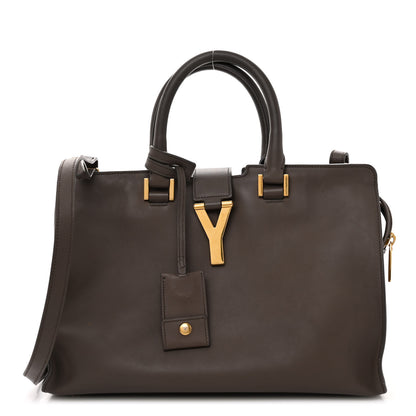 Saint Laurent Calfskin Small Classic Y Cabas Mousse 1 of 12