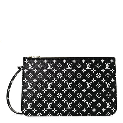 Louis Vuitton Monogram Giant Jungle Neverfull MM GM Pochette Black 1 of 8