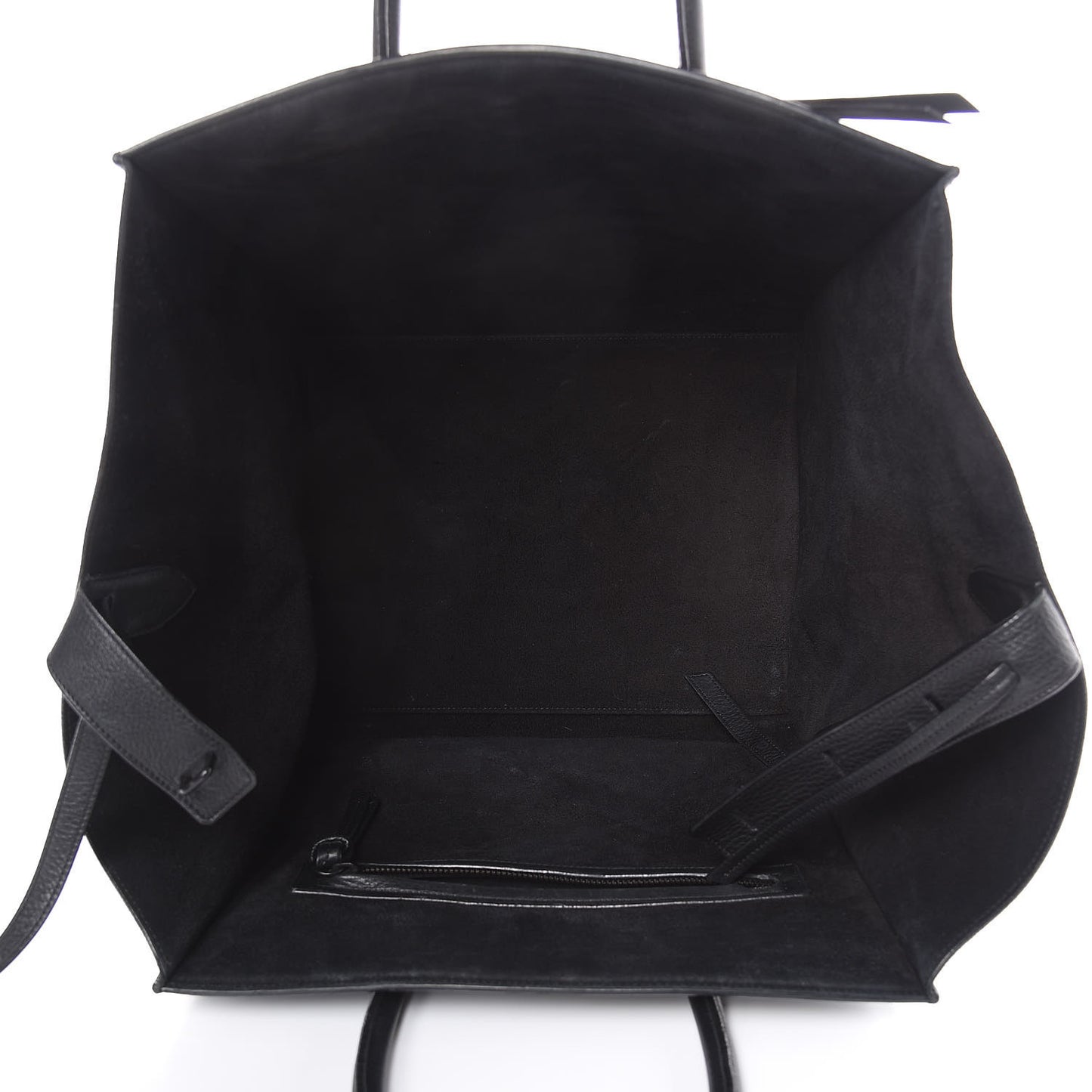 Supple Calfskin Medium Phantom Luggage Black