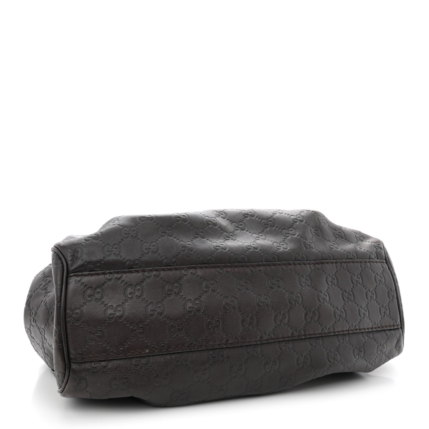 Guccissima Medium Sukey Tote Chocolate