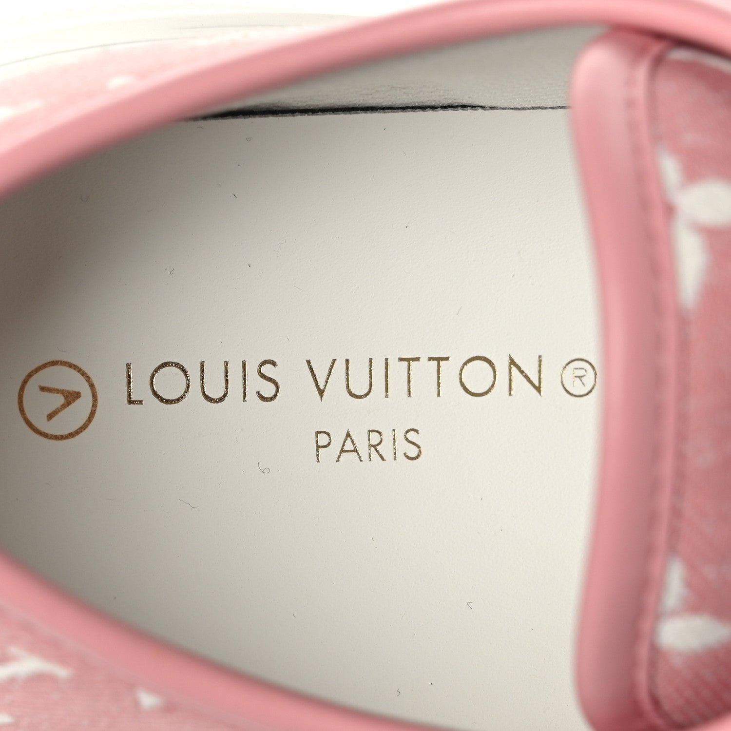 Louis Vuitton Denim Monogram Squad Sneakers 39 Pink 10 of 10