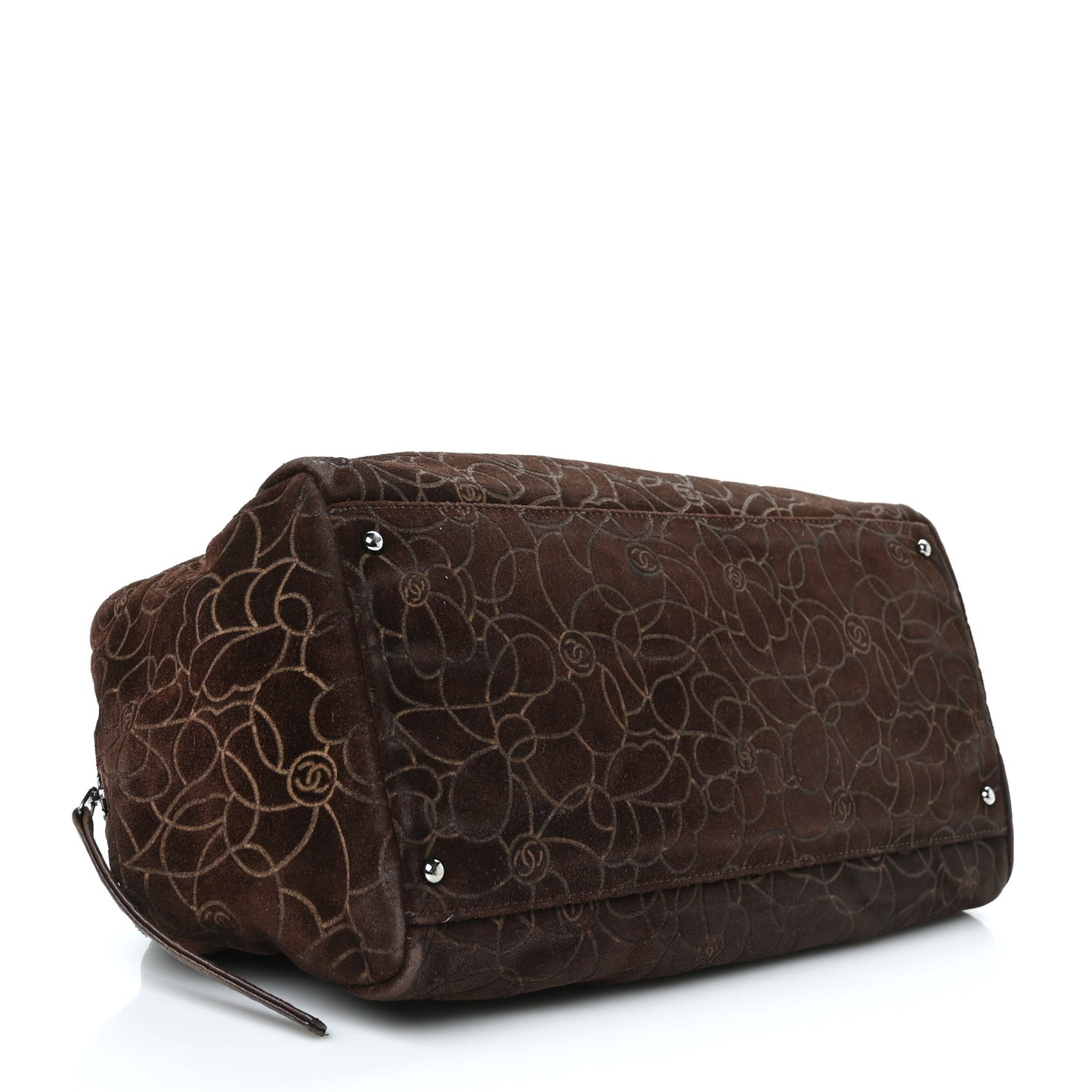 Suede Camellia Bowler Brown