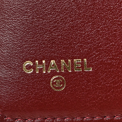 Chanel Caviar Quilted Zipped Pocket Wallet Black 6 of 8