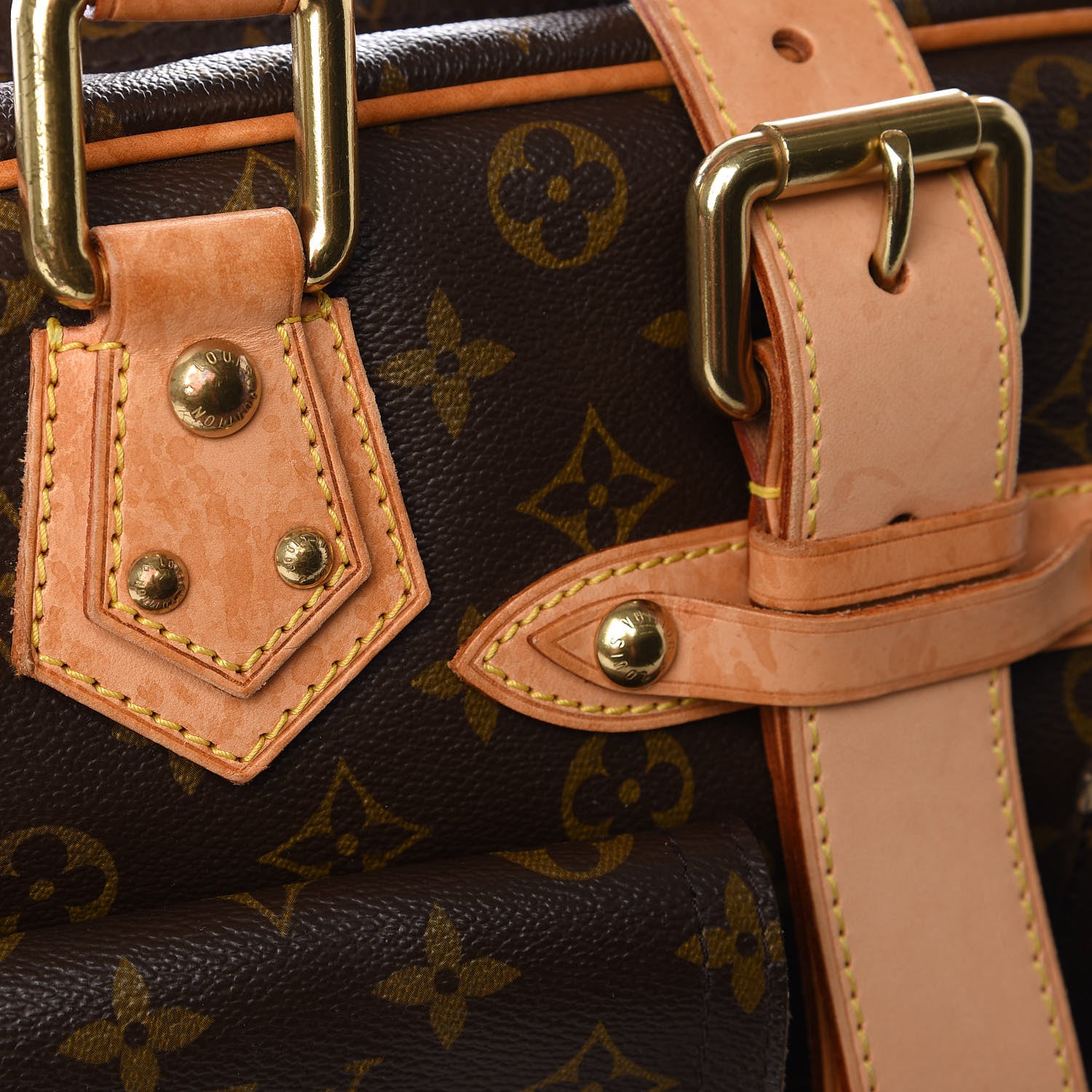 Louis Vuitton Monogram Manhattan GM 3 of 9