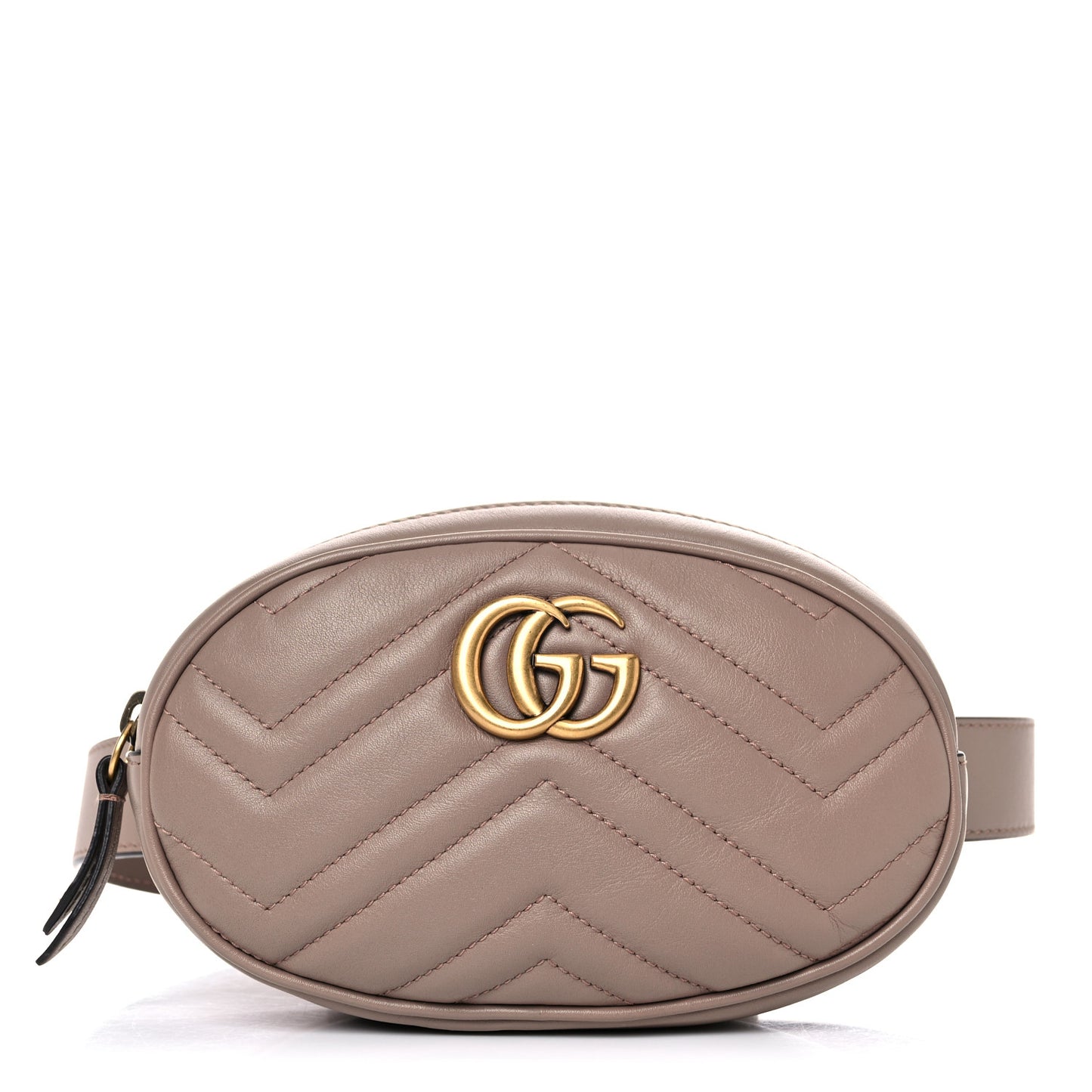 Calfskin Matelasse GG Marmont Belt Bag 95 38 Porcelain Rose