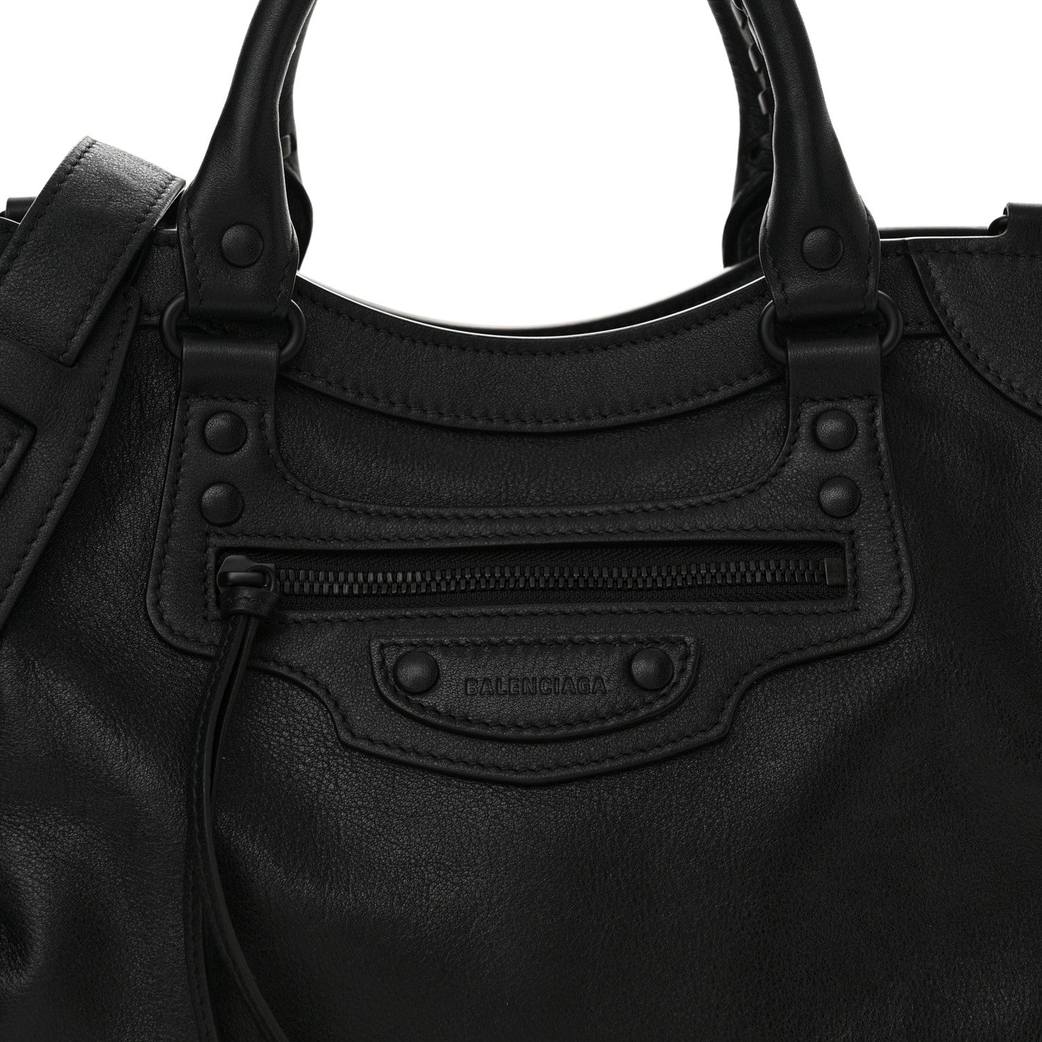 Balenciaga Calfskin Neo Classic Black Hardware City Black 6 of 11