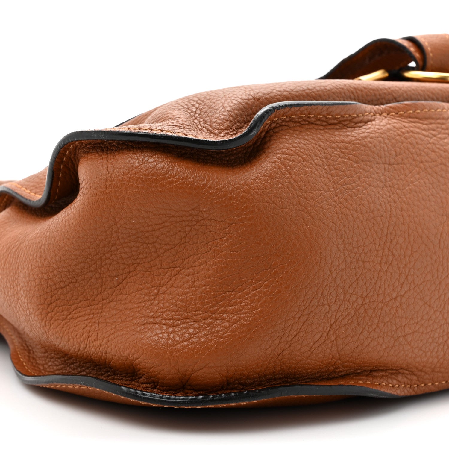 Chloe Calfskin Medium Marcie Satchel Tan 9 of 14